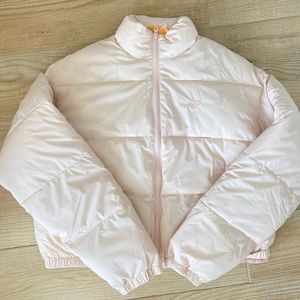 Roxy cropped puffer jacket